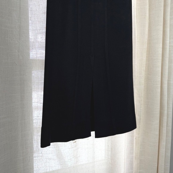 ME+EM Wool Blend Travel Tailoring Midi Skirt Black Pockets Size 2 US 6 UK - Picture 7 of 10